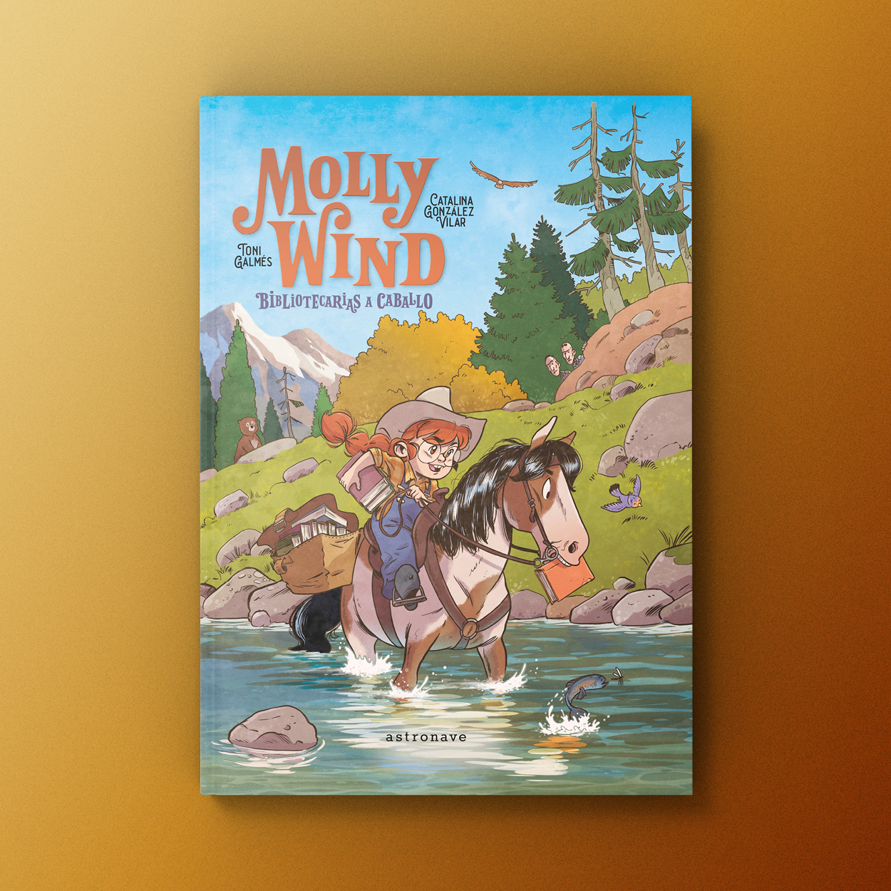 Molly Wind. Bibliotecarias a caballo