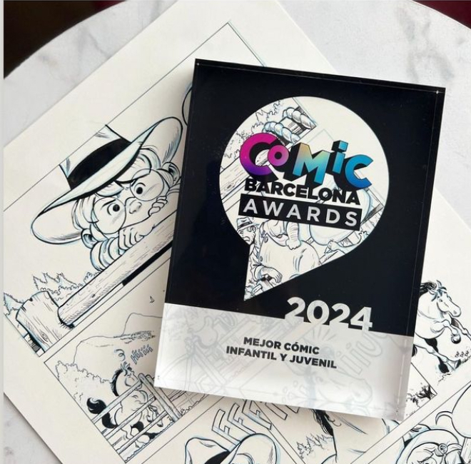 MOLLY WIND PREMIO AL MEJOR COMIC INFANTIL Y JUVENIL 2024